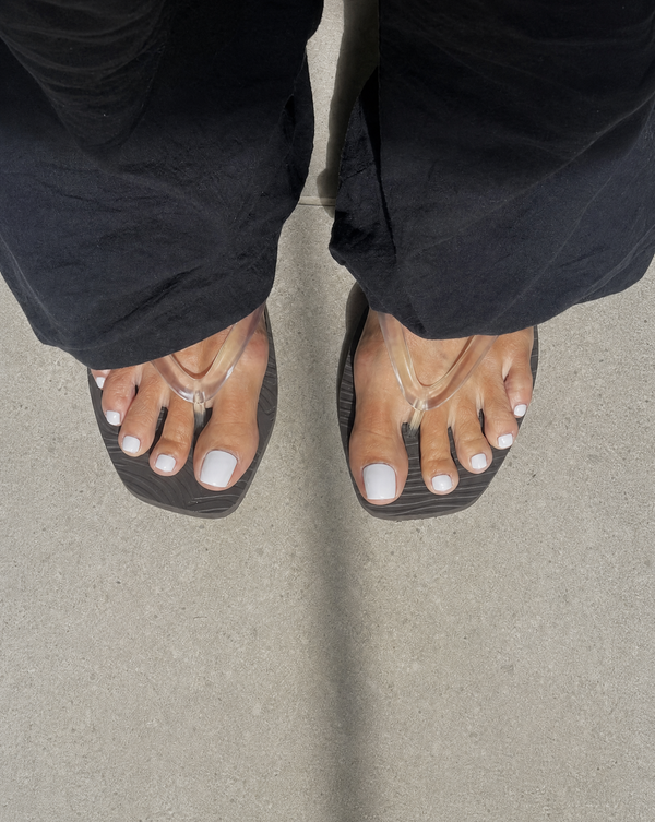 Pedi - White Kiss