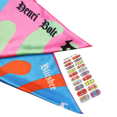 Blitsbee X Henri Bolt – Scarf & Plaid Muse Gel Bundle